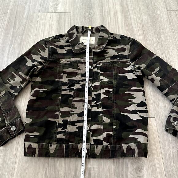 Anthropologie Pilcro and the Letterpress Camo Jean Jacket Size Small - Picture 7 of 8